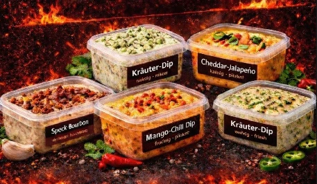 Grill-Dips und Grillbutter